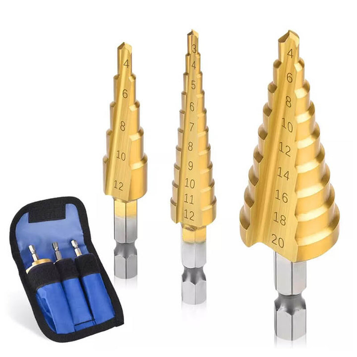 Titanbelagte trinnborekro down set - precision and Durability