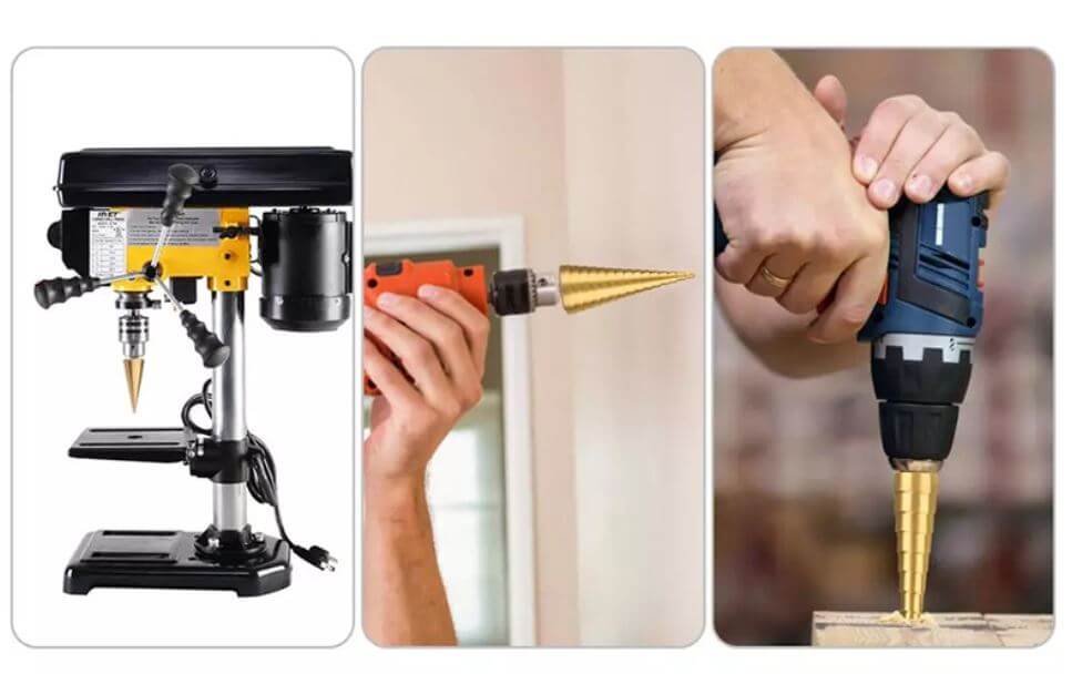 Titanbelagte trinnborekro down set - precision and Durability