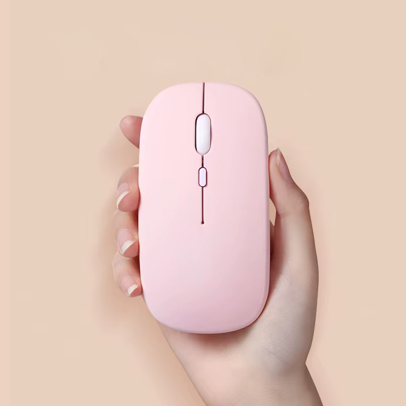Wireless Bluetooth Mouse with Ergonomic Design, Silent Click