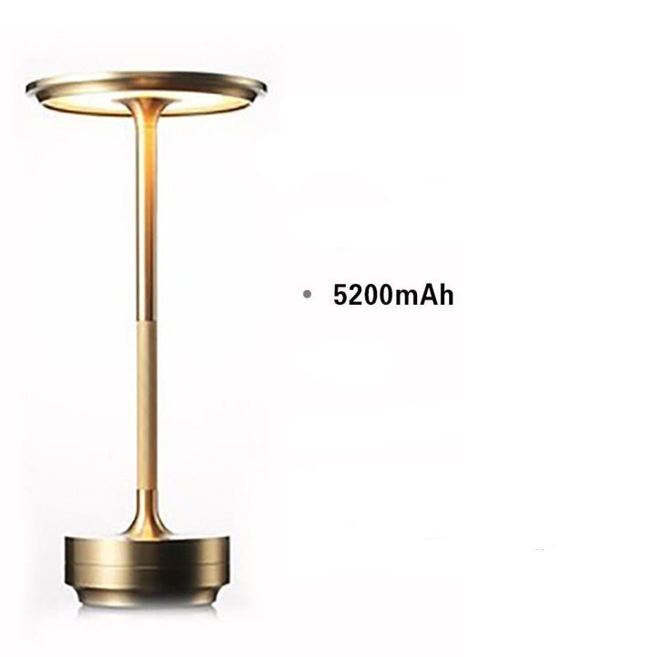 Wireless touch lamp with type c-laddning