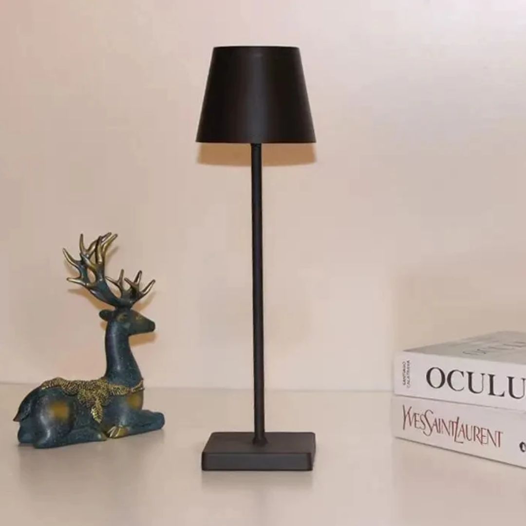 Wireless Table Lamp with Touch Control and USB Charging