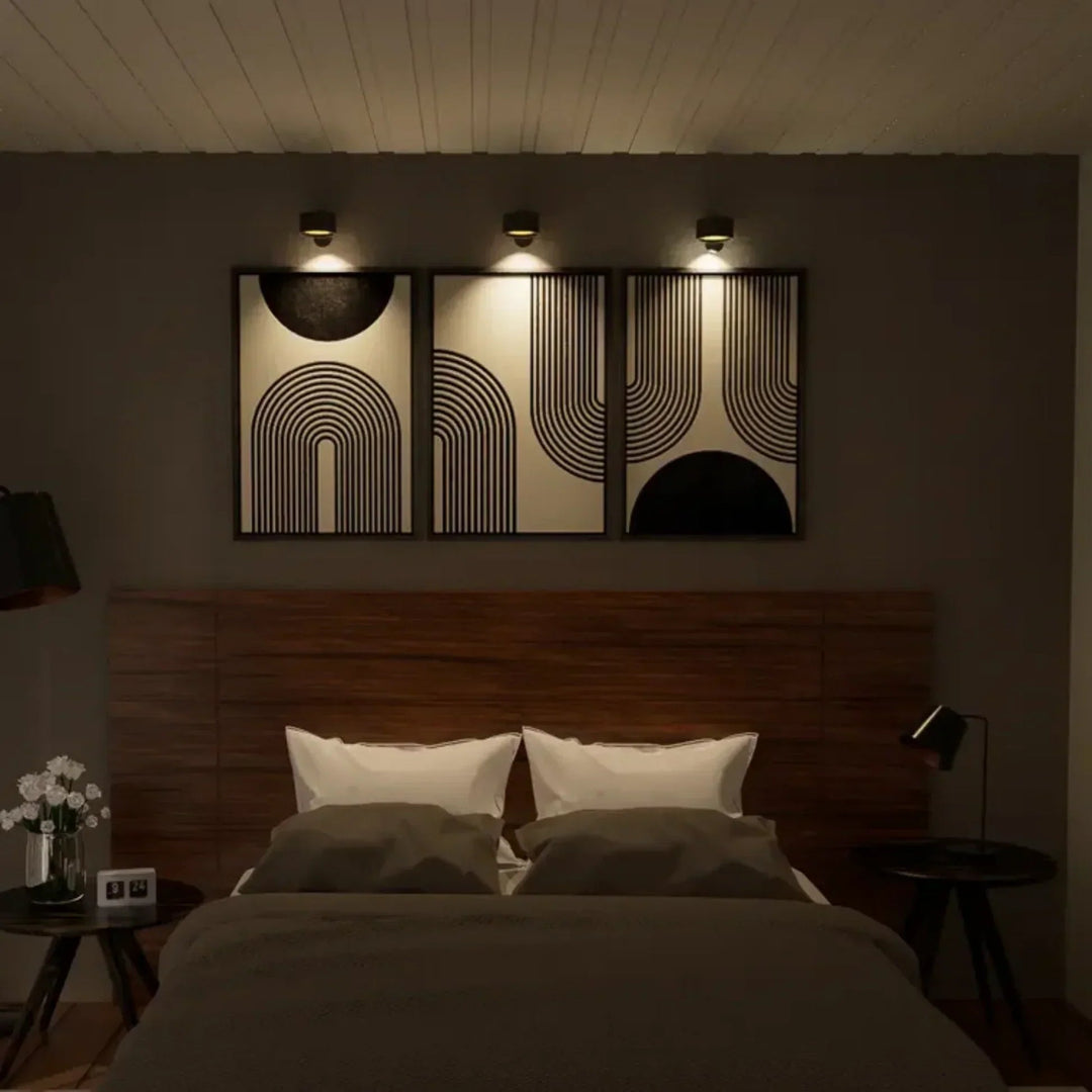 Wireless Wall Lamp | Dimmable and Rotatable | Create Atmosphere