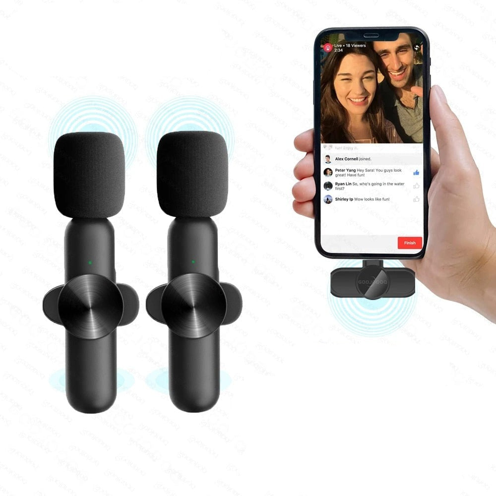 Wireless Lavalier Microphone for Smartphones