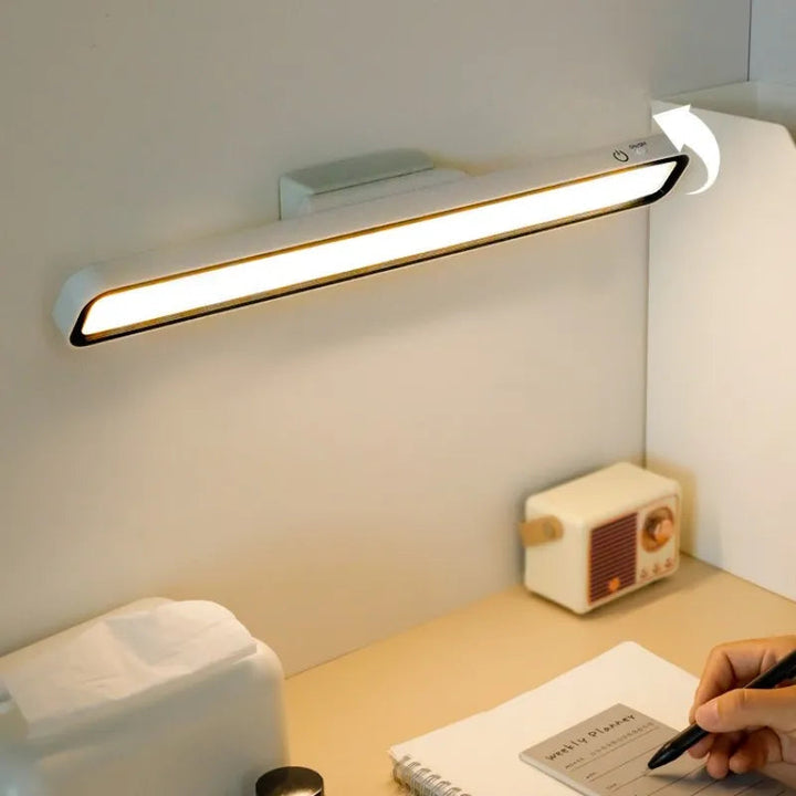 Wireless LED light bar with magnetic mount for versatile lighting