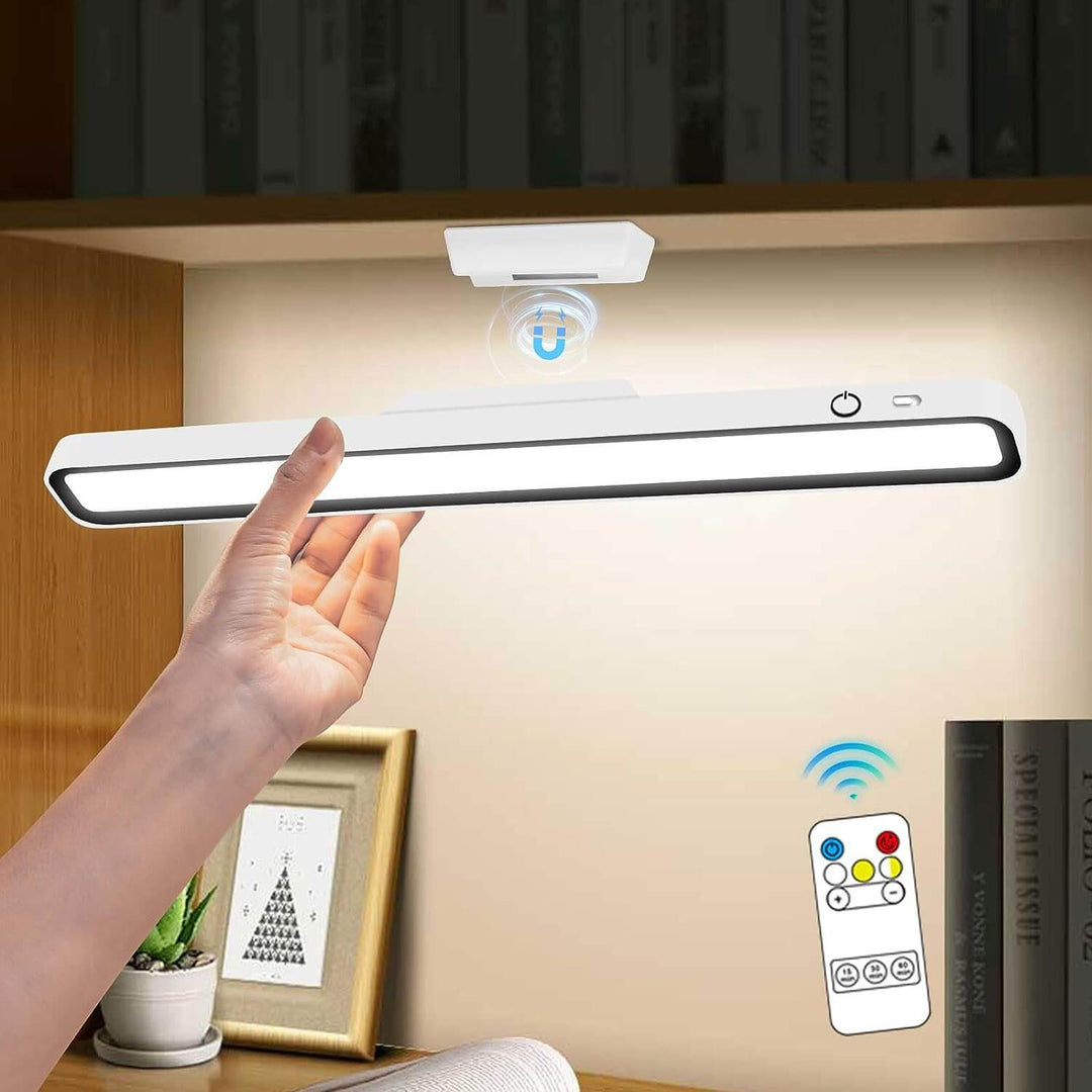 Wireless LED light bar with magnetic mount for versatile lighting