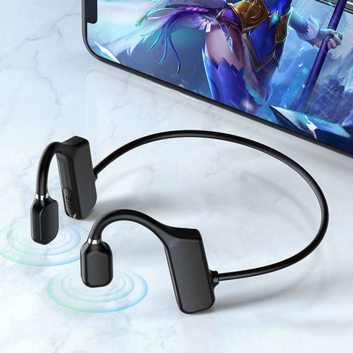 Wireless headphones with bone conduction technology