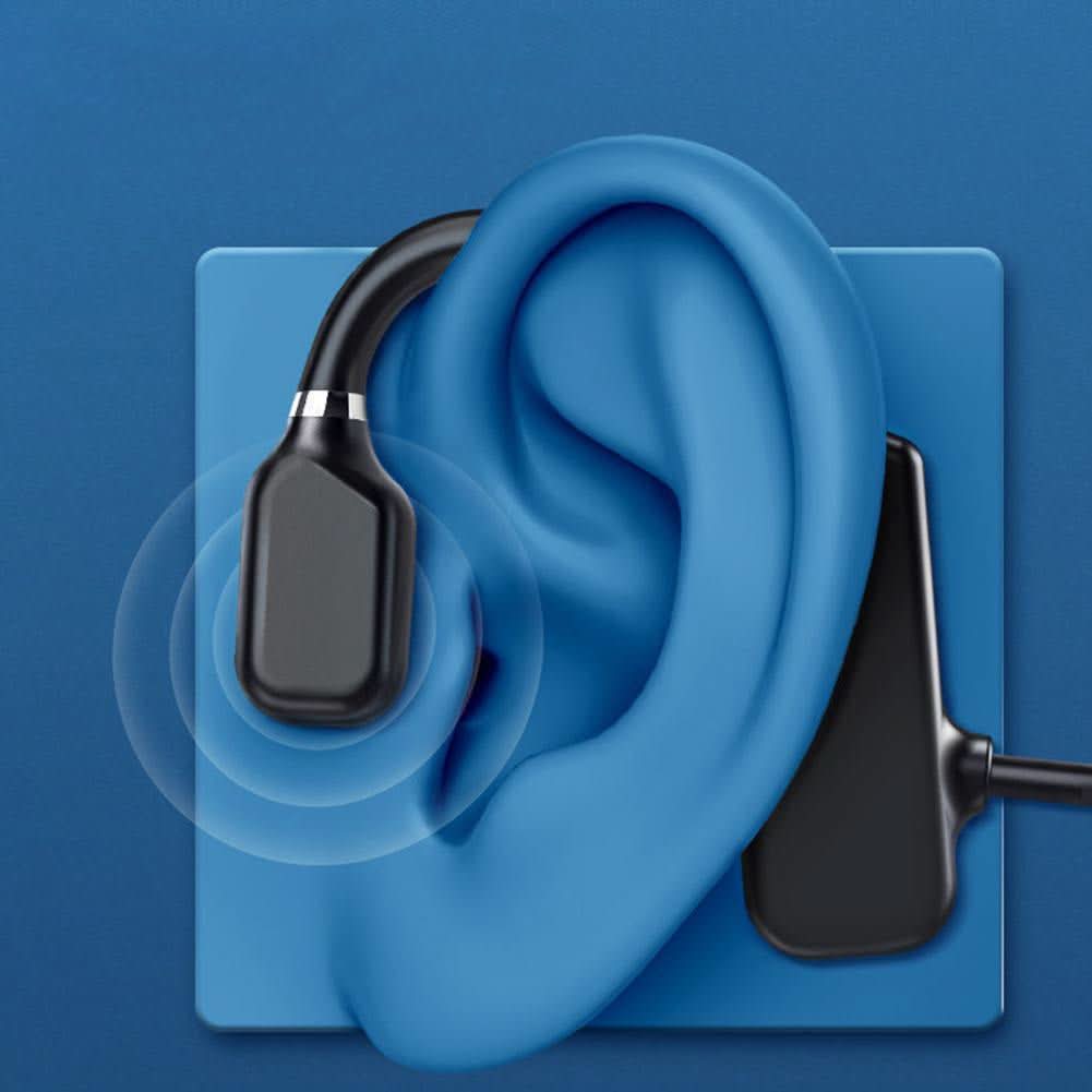 Wireless headphones with bone conduction technology