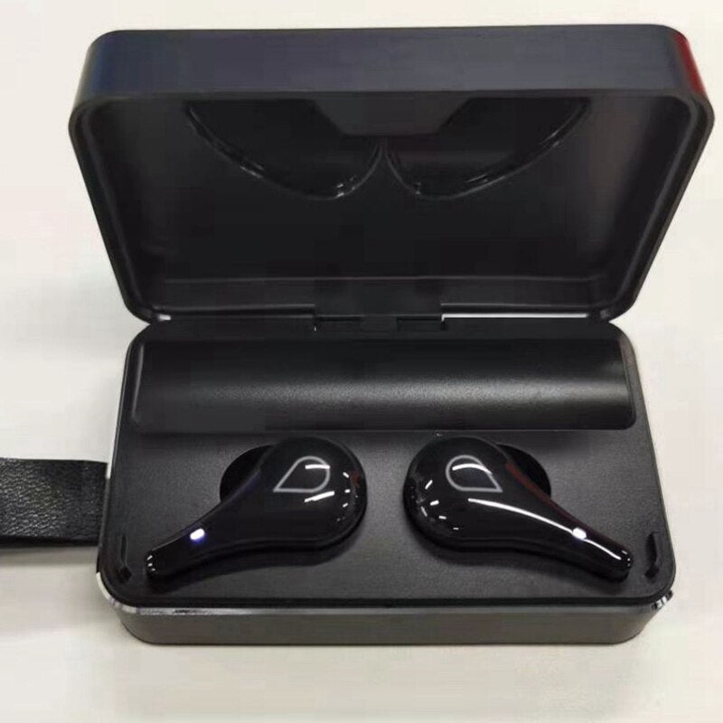 Thread loose bluetooth earbuds with noise reduction