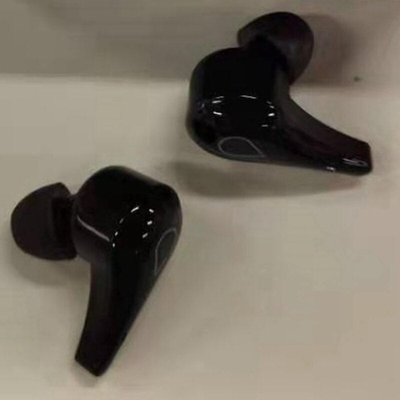 Thread loose bluetooth earbuds with noise reduction