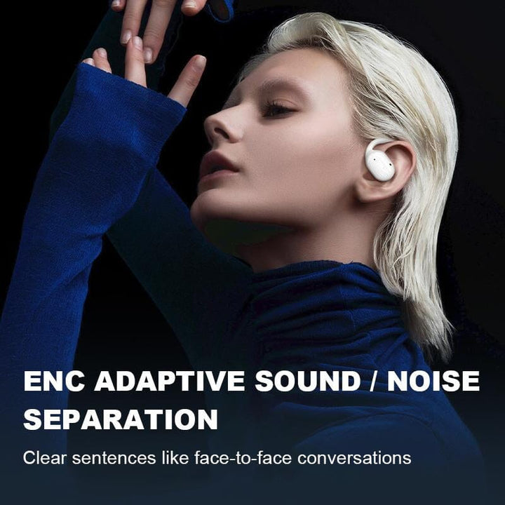 Thread loose bluetooth sports earbuds