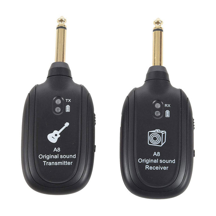 Wireless Guitar Amplifier System – Transmitter &amp; Receiver for Free Playing