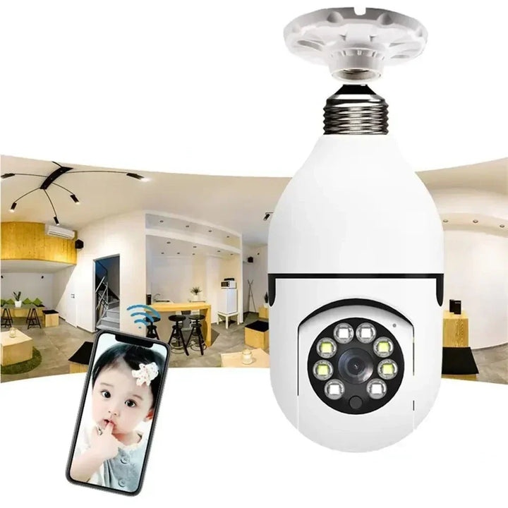 Wireless Security Camera in Light Bulb Format