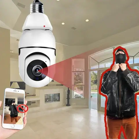 Wireless Security Camera in Light Bulb Format