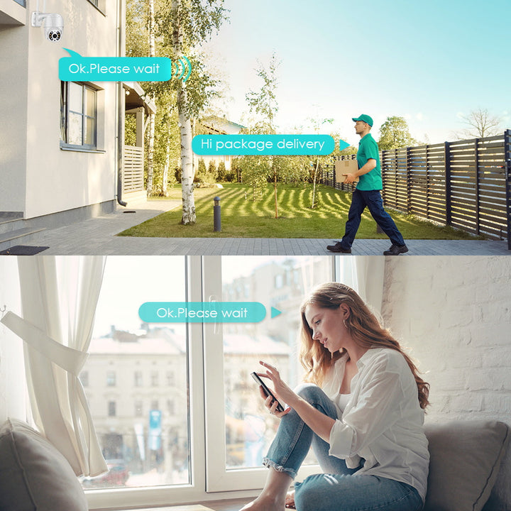 Wireless Outdoor Surveillance Camera 360°