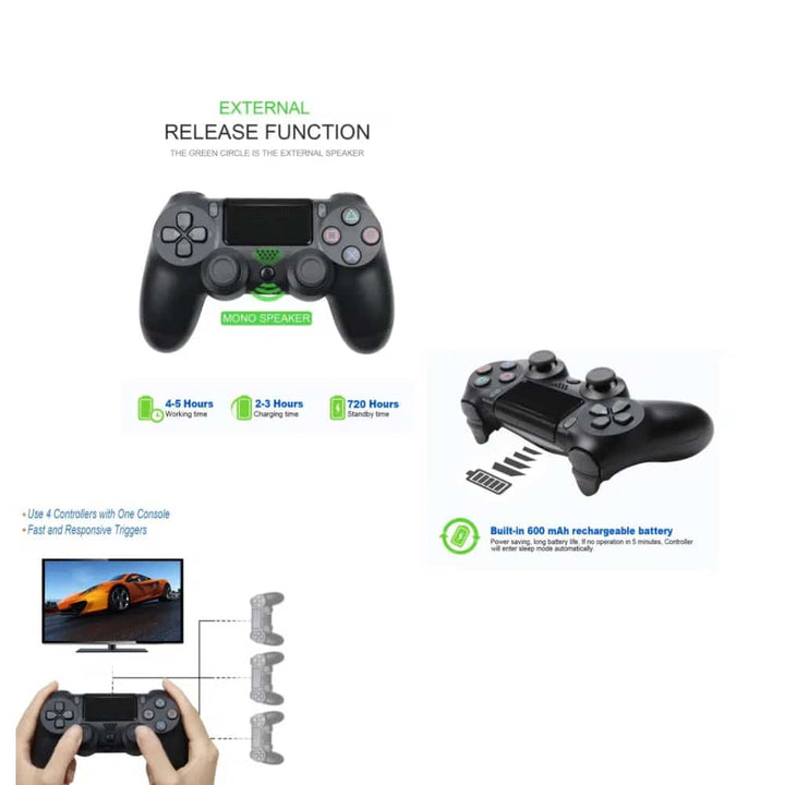 Ps 4 wireless control - touchpad and vibration