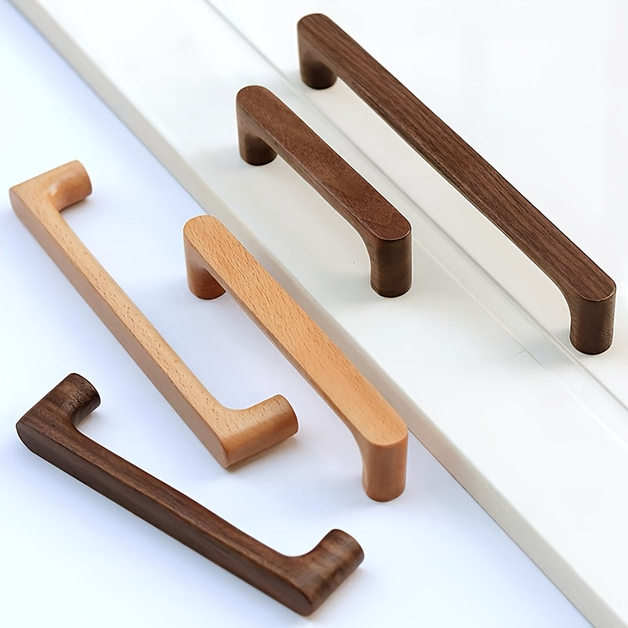 Skap handle in wood for modern intoxication tick style