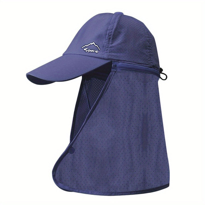 Outdoor Trucker Hat with Neck Protection