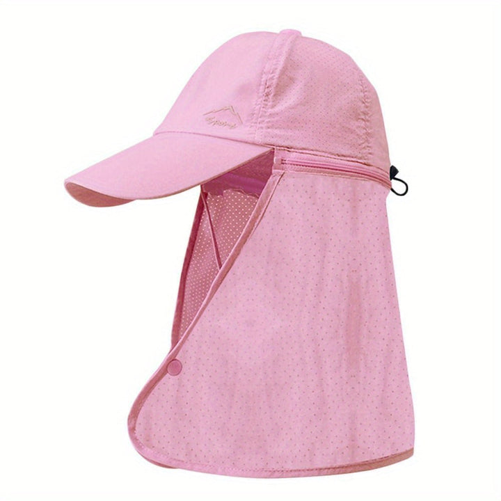 Outdoor Trucker Hat with Neck Protection