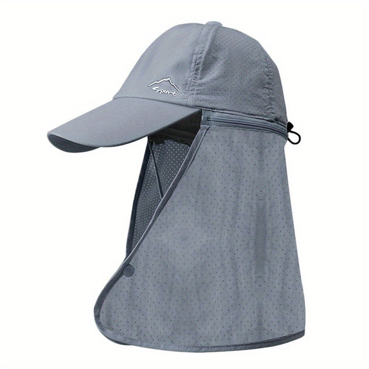 Outdoor Trucker Hat with Neck Protection