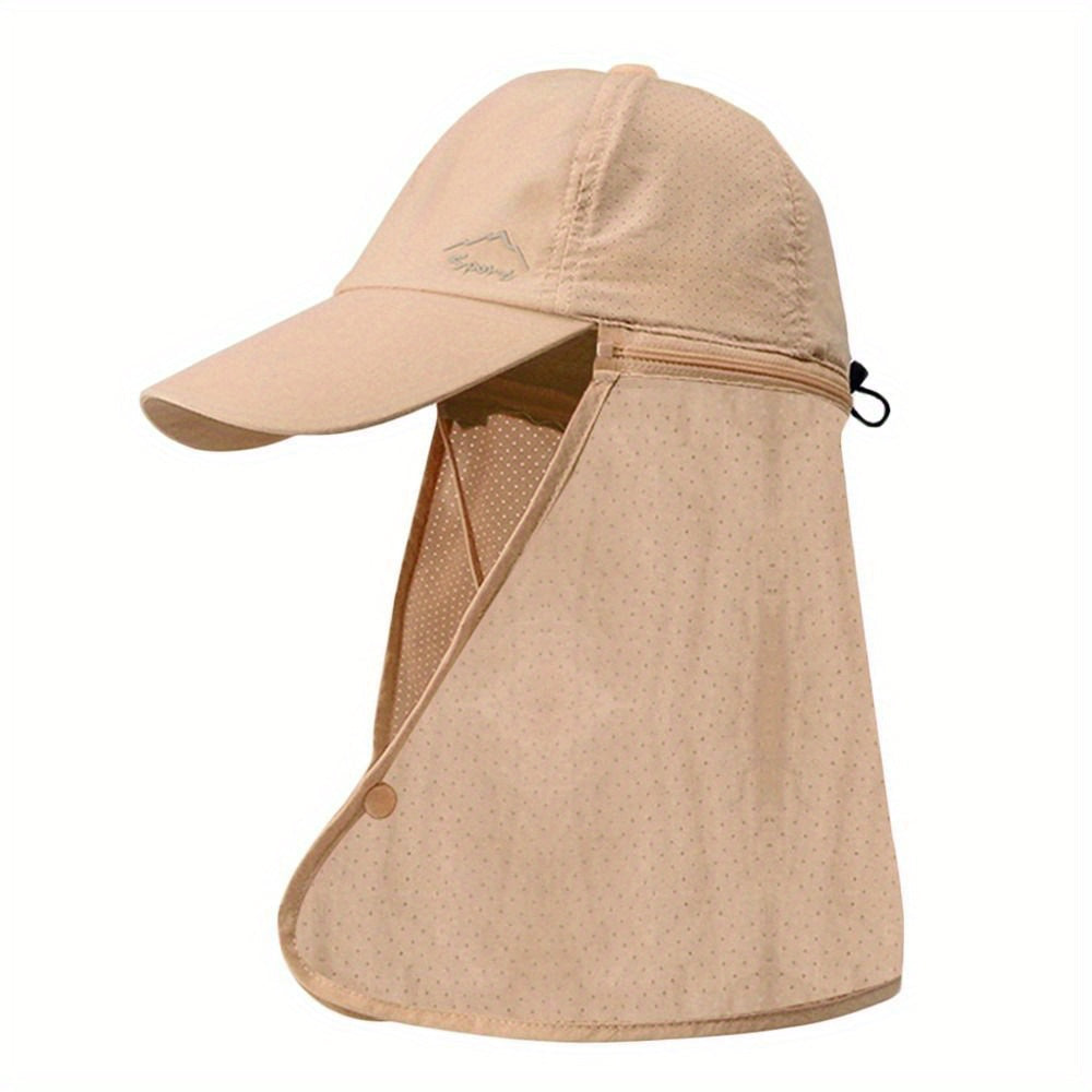 Outdoor Trucker Hat with Neck Protection