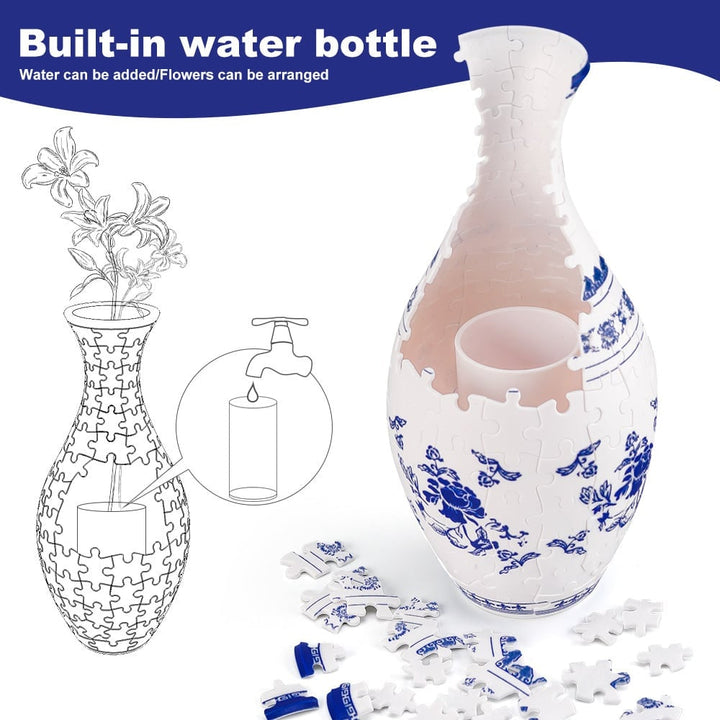 3 D puslespillv struggle for home - unique and creative blomdeko ration
