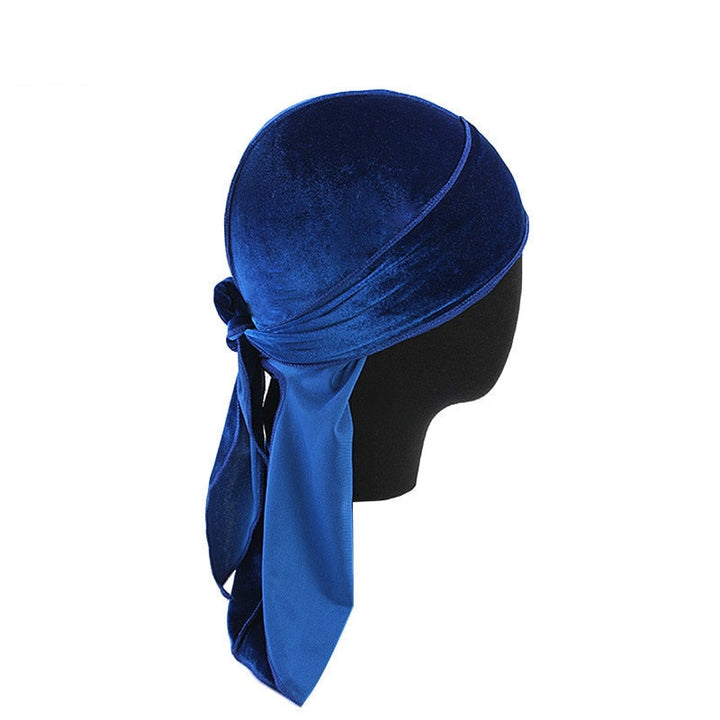 Unisex premium velvet durag for hair styling and waves