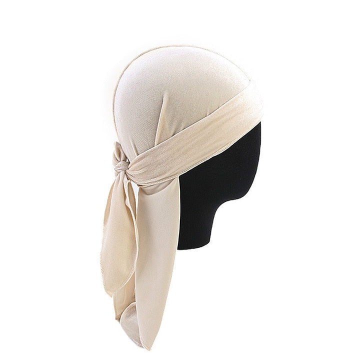 Unisex premium velvet durag for hair styling and waves