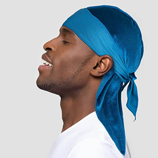 Unisex premium velvet durag for hair styling and waves