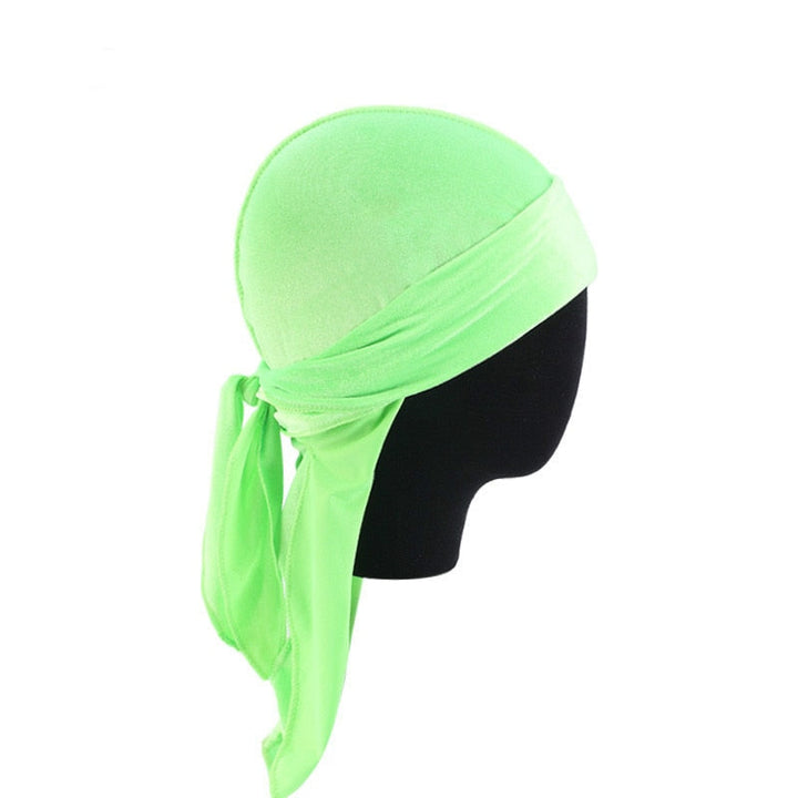 Unisex premium velvet durag for hair styling and waves