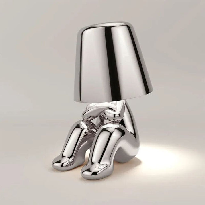 Unisex small dimmbar table lamp for bedroom and home