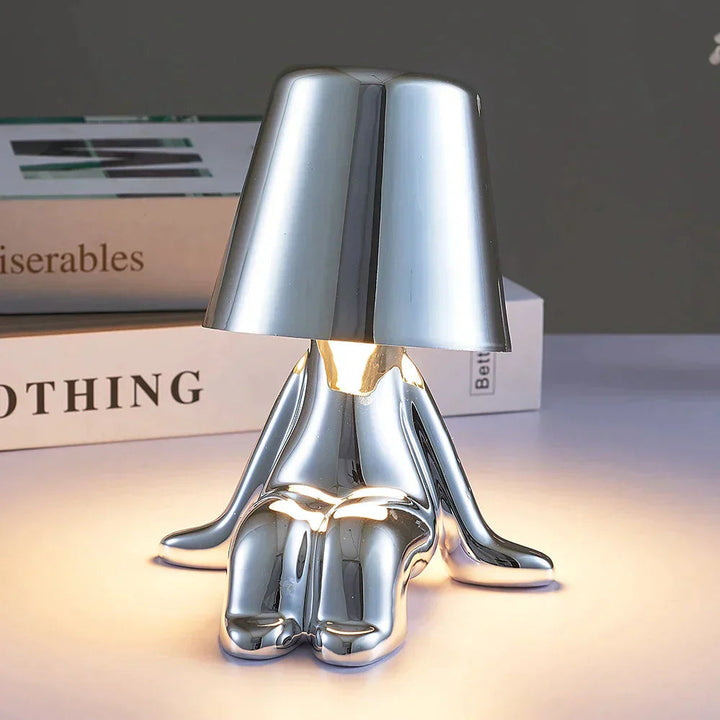 Unisex small dimmbar table lamp for bedroom and home