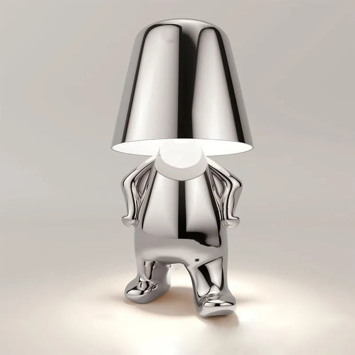 Unisex small dimmbar table lamp for bedroom and home