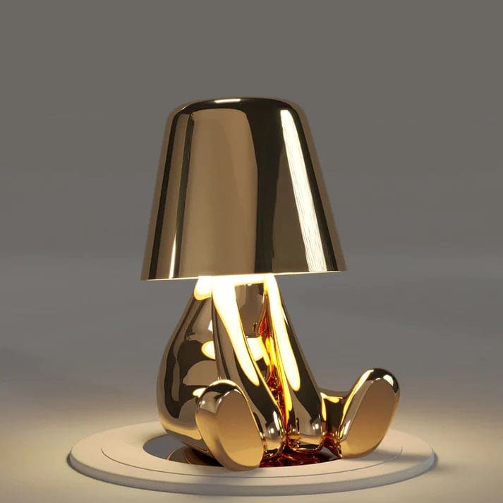 Unisex small dimmbar table lamp for bedroom and home