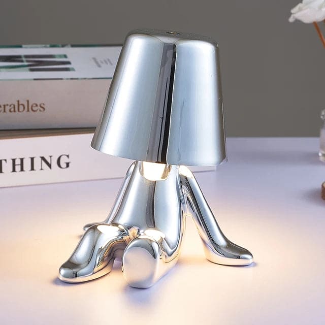 Unisex small dimmbar table lamp for bedroom and home