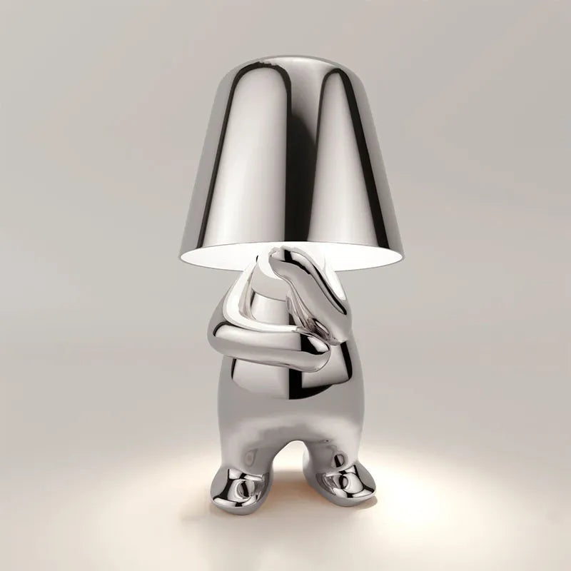 Unisex small dimmbar table lamp for bedroom and home