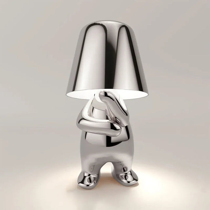Unisex small dimmbar table lamp for bedroom and home