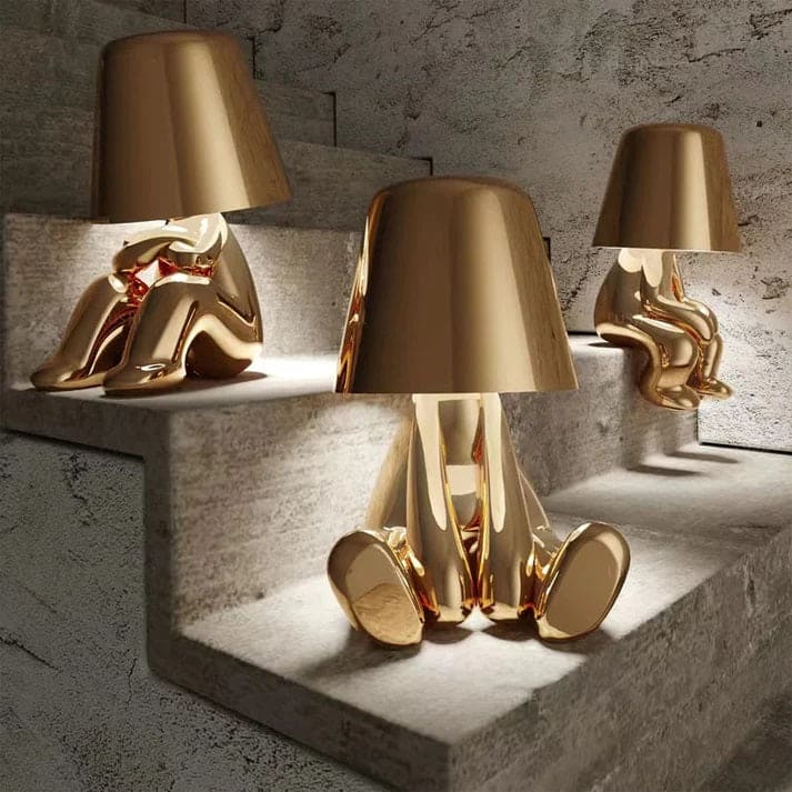 Unisex small dimmbar table lamp for bedroom and home