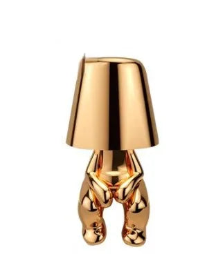 Unisex small dimmbar table lamp for bedroom and home