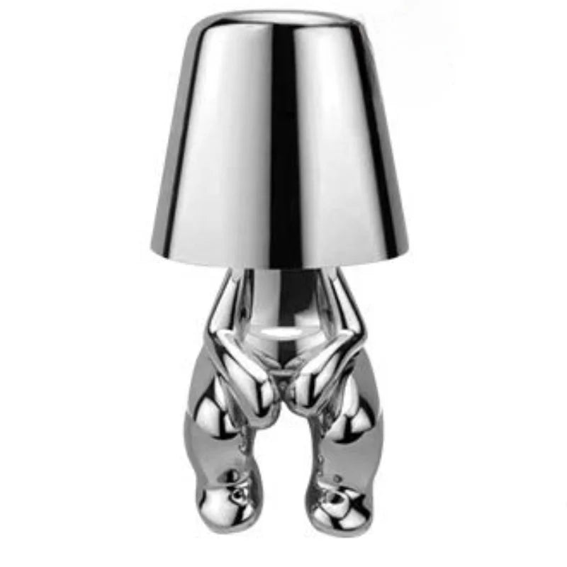 Unisex small dimmbar table lamp for bedroom and home