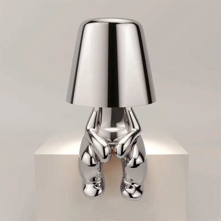 Unisex small dimmbar table lamp for bedroom and home