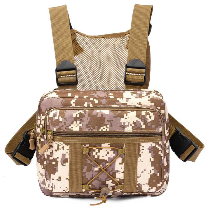 Unisex utility chest bag - durable &amp; practical for busy &amp; adven revel