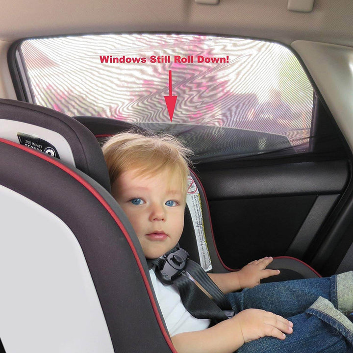 Universal car sun screen deks smile - cool car &amp; uv-skydd