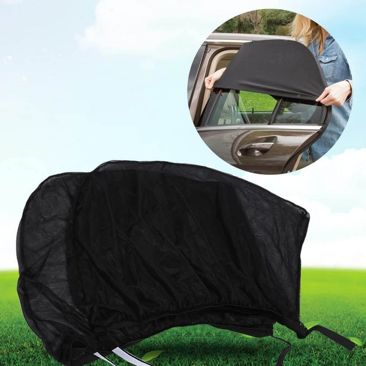 Universal car sun screen deks smile - cool car &amp; uv-skydd