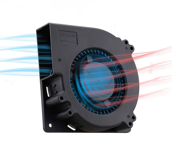 Universal Blåservifte for Optimal Cooling and Sirkulasjon