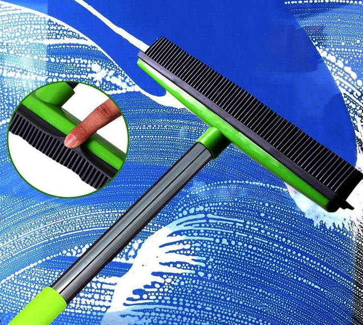 Universal Rubber Brush for Effective Pet Hair Removal