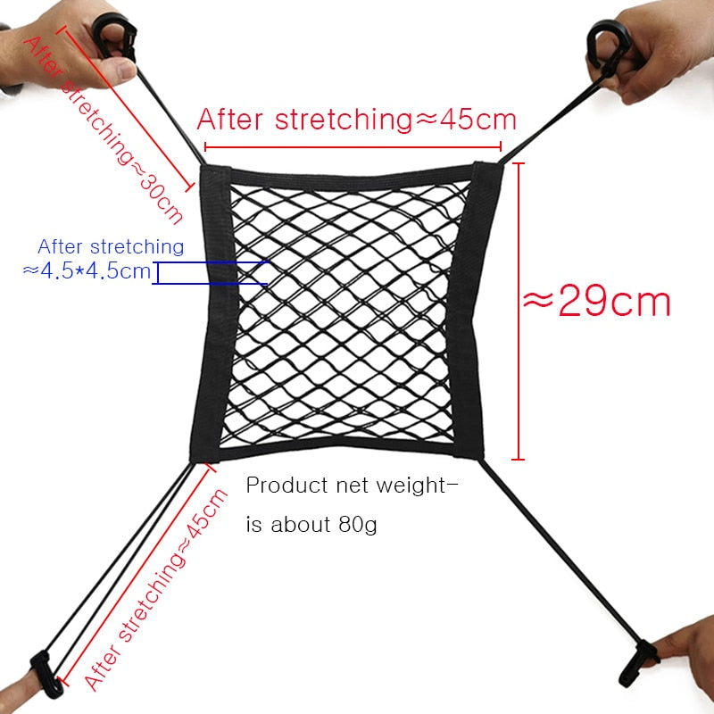 Universelt bilorganise ring net for car set - way order!