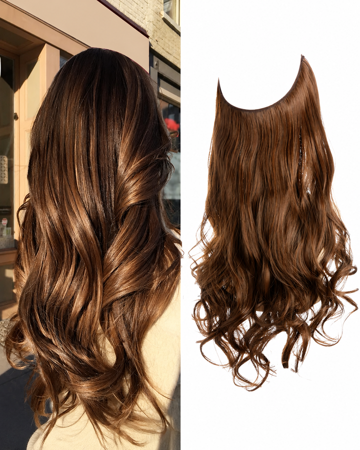 Invisible Hårforlengelser for women – Natural Look