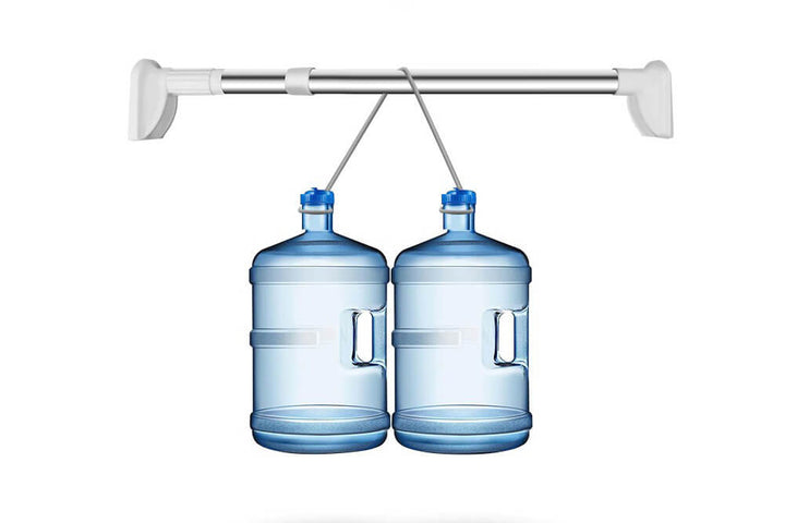 Expandable Multifunction Rod for Home Organization
