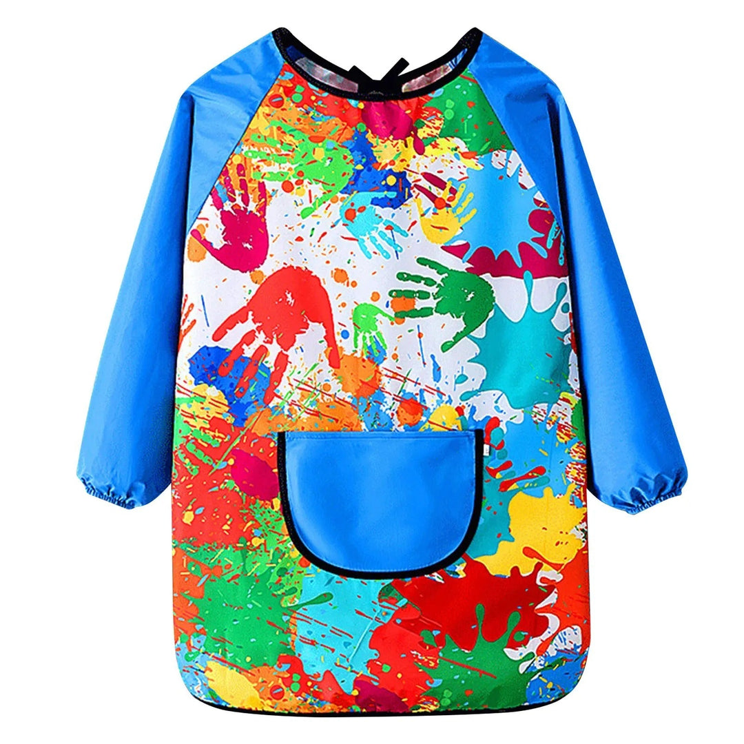 Waterproof kunstmaler disguise for children with long sleeves