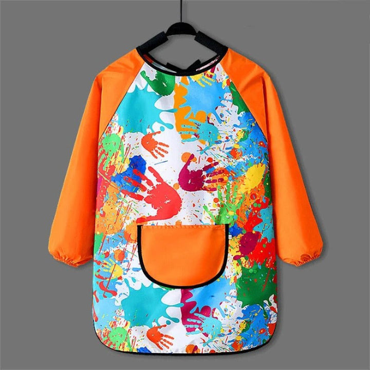 Waterproof kunstmaler disguise for children with long sleeves